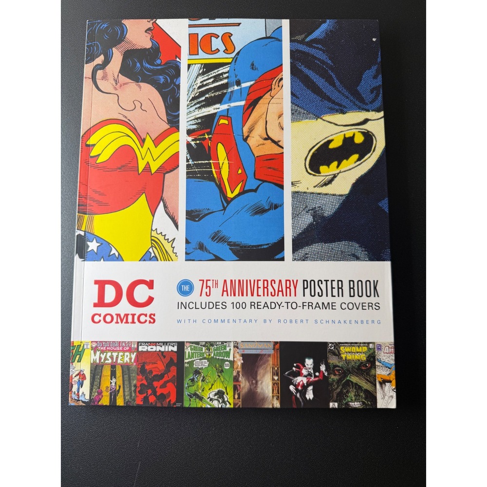 DC Comics 75th Anniversary Poster Book 100 Ready to Frame Covers Schnakenberg